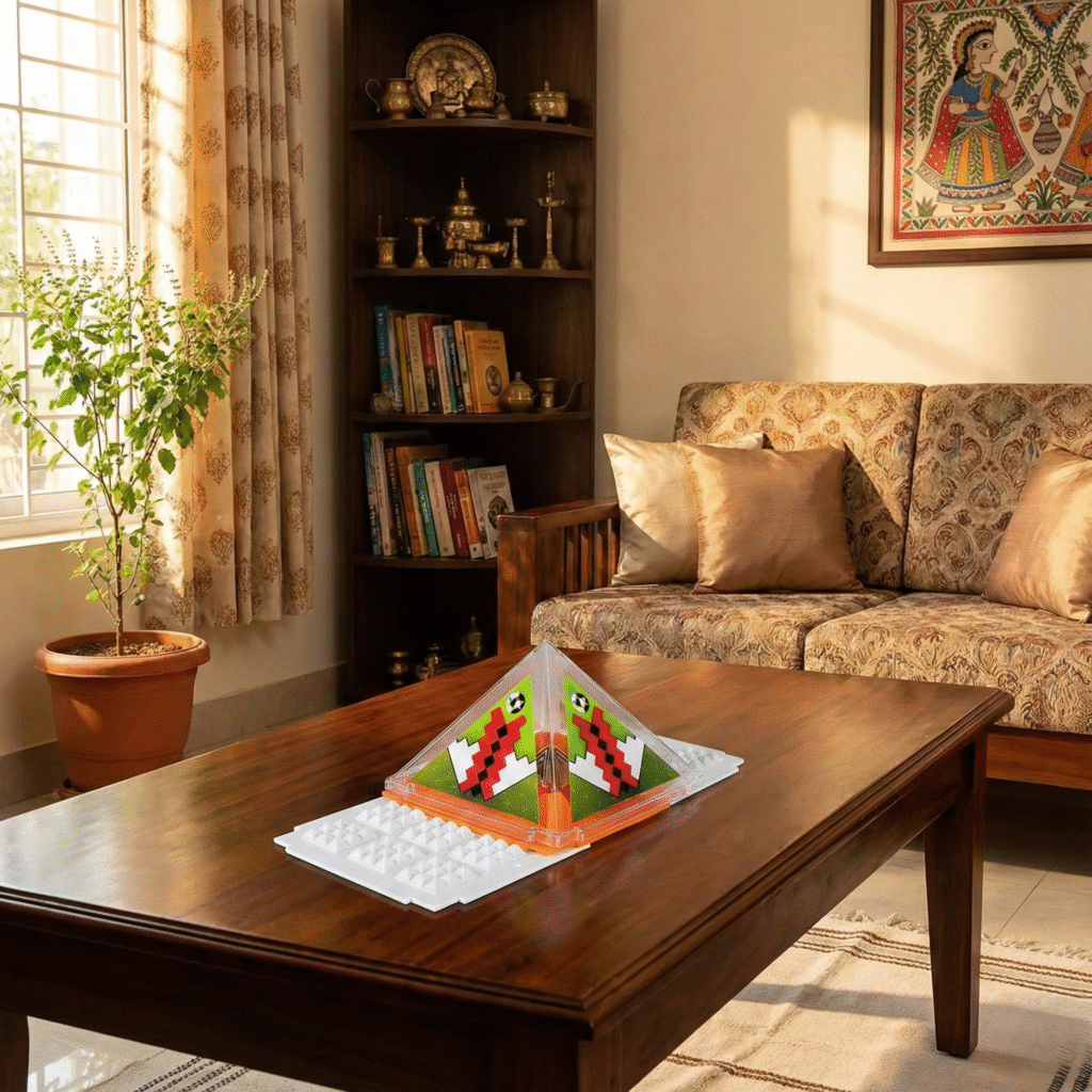 pyaramid for protection